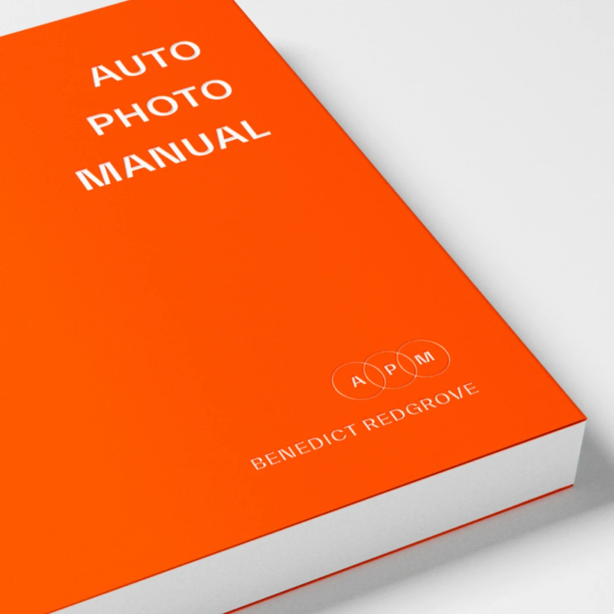 Auto Photo Manual by Benedict Redgrove - On Kickstarter Now